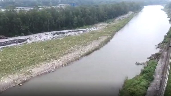 a farmer drowned in the river, Himachal police started search operation with drone a farmer drowned in the river, Himachal police started search operation with drone