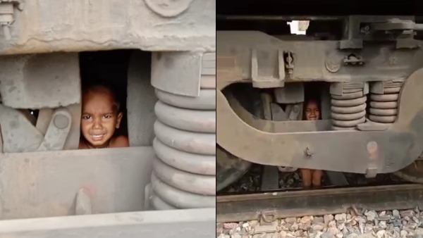 watch 2 year old boy stuck in goods train wheel video viral watch 2 year old boy stuck in goods train wheel video viral