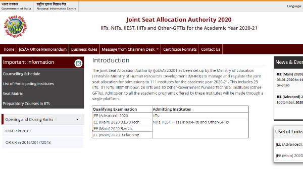 counselling, admission, iit, josaa schedule, josaa counselling, jee main, jee advanced 2020 results, josaa counselling cut off, josaa counselling schedule, jossa cutoff 2020, josaa counselling 2020 date, josaa 2020 registration date, josaa 2020 dates, josaa counselling fees, josaa counselling 2020 fees, josaa 2020 registration last date,josaa news in hindi, जेईई मेन रिजल्ट, ज्वाइंट सीट एलोकेशन अथॉरिटी काउंसलिंग, ज्वाइंट सीट एलोकेशन अथॉरिटी काउंसलिंग, जेईई एडवांस, जेईई मेन रिजल्ट 2020, ज्वाइंट सीट एलोकेशन अथॉरिटी काउंसलिंग लास्ट डेट, ज्वाइंट सीट एलोकेशन अथॉरिटी काउंसलिंग रजिस्ट्रेशन, काउंसलिंग, जेईई, दाखिला, आईआईटी counselling, admission, iit, josaa schedule, josaa counselling, jee main, jee advanced 2020 results, josaa counselling cut off, josaa counselling schedule, jossa cutoff 2020, josaa counselling 2020 date, josaa 2020 registration date, josaa 2020 dates, josaa counselling fees, josaa counselling 2020 fees, josaa 2020 registration last date,josaa news in hindi, जेईई मेन रिजल्ट, ज्वाइंट सीट एलोकेशन अथॉरिटी काउंसलिंग, ज्वाइंट सीट एलोकेशन अथॉरिटी काउंसलिंग, जेईई एडवांस, जेईई मेन रिजल्ट 2020, ज्वाइंट सीट एलोकेशन अथॉरिटी काउंसलिंग लास्ट डेट, ज्वाइंट सीट एलोकेशन अथॉरिटी काउंसलिंग रजिस्ट्रेशन, काउंसलिंग, जेईई, दाखिला, आईआईटी