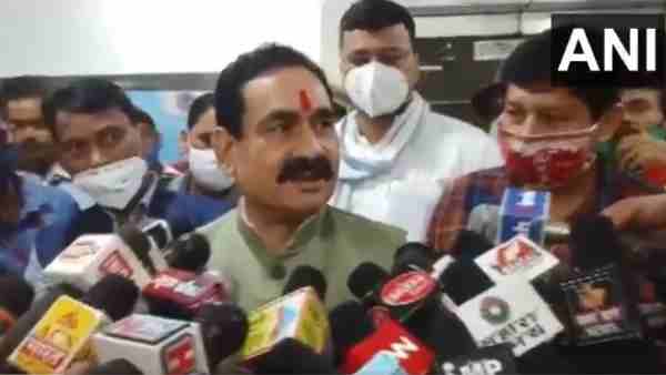 Minister Narottam Mishra says I dont wear a mask Minister Narottam Mishra says I dont wear a mask