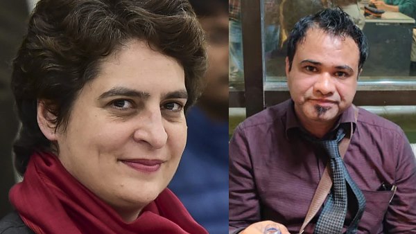 Priyanka Gandhi Kafeel Khan Priyanka Gandhi Kafeel Khan