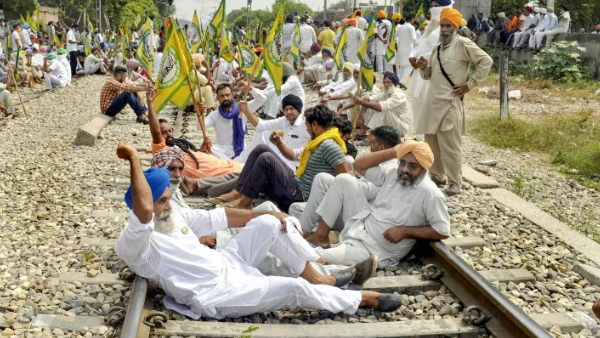 Rail roko agitation to severely affect movement of essential items and passenger trains Rail roko agitation to severely affect movement of essential items and passenger trains