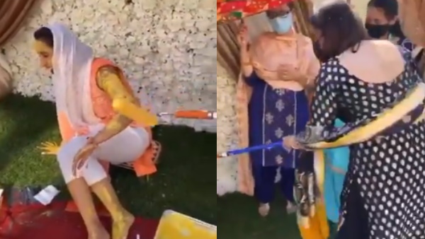 दुल्हन की भी हंसी छूटी