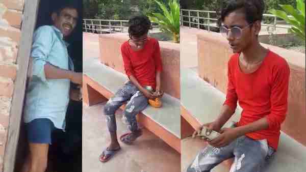 ganja being sold near police chowki in unnao video goes viral ganja being sold near police chowki in unnao video goes viral