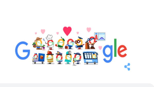 Google Doodle Thanks to all Coronavirus Helpers Google Doodle Thanks to all Coronavirus Helpers