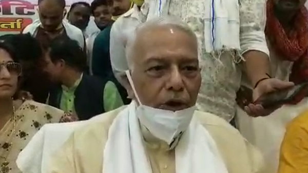 Yashwant Sinha criticised virtual rally of CM Nitish Yashwant Sinha criticised virtual rally of CM Nitish