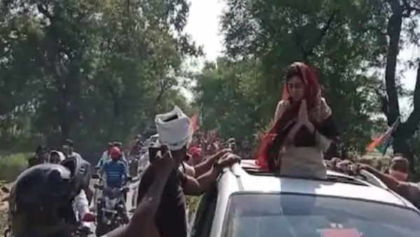 tej pratap wife aishwarya rai did campaigning for her father chandrika rai tej pratap wife aishwarya rai did campaigning for her father chandrika rai
