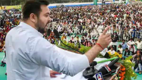 madhubani tejashwi yadav statement on nda government madhubani tejashwi yadav statement on nda government