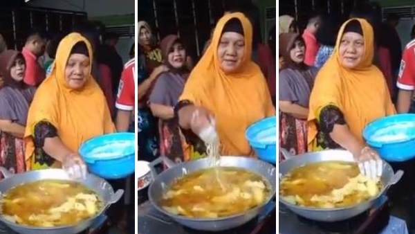 Woman Frying, Hands, Twitter, social media, woman fires food without tongs, woman fries food in hot oil with bare hands, viral, viral video, video viral, सोशल मीडिया, वायरल वीडियो, खौलते तेल में खाना पकाती महिला, बिना चिमटे के खाना बनाती महिला Woman Frying, Hands, Twitter, social media, woman fires food without tongs, woman fries food in hot oil with bare hands, viral, viral video, video viral, सोशल मीडिया, वायरल वीडियो, खौलते तेल में खाना पकाती महिला, बिना चिमटे के खाना बनाती महिला