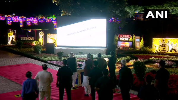 PM Narendra Modi inaugurates Statue of Unity website and Kevadia mobile application in Kevadia PM Narendra Modi inaugurates Statue of Unity website and Kevadia mobile application in Kevadia