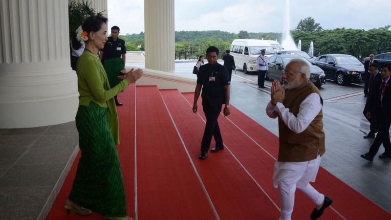 चीन की वजह से बर्मा के नज़दीक जा रहा है भारत? चीन की वजह से बर्मा के नज़दीक जा रहा है भारत?