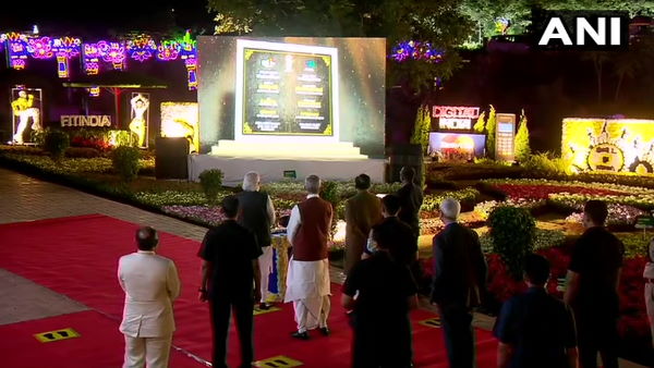 PM Narendra Modi inaugurates Statue of Unity website and Kevadia mobile application in Kevadia PM Narendra Modi inaugurates Statue of Unity website and Kevadia mobile application in Kevadia