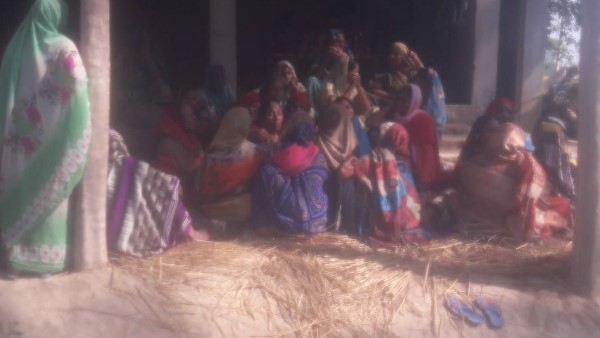 Three children lost life after falling in well Three children lost life after falling in well