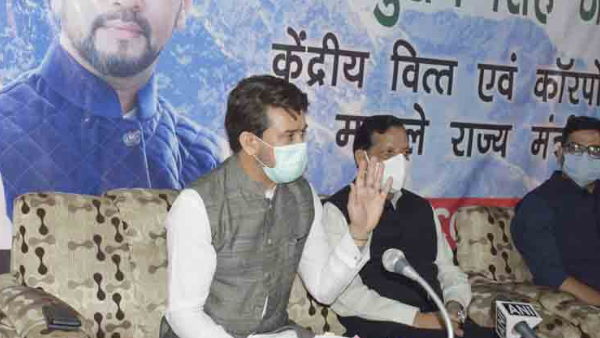 Anurag Thakur says Congress was doing politics in the name of farmers Anurag Thakur says Congress was doing politics in the name of farmers