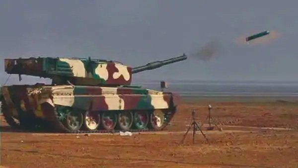 लेजर गाइडेड एंटी टैंक मिसाइल (ATGM) का सफल परीक्षण