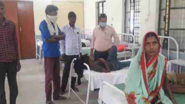 14 people burnt due to high tension wire in balrampur 14 people burnt due to high tension wire in balrampur