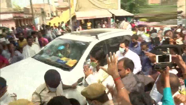 Lalu Yadav Son Tej Pratap Yadav file nomination from Hasanpur Assembly seat Lalu Yadav Son Tej Pratap Yadav file nomination from Hasanpur Assembly seat