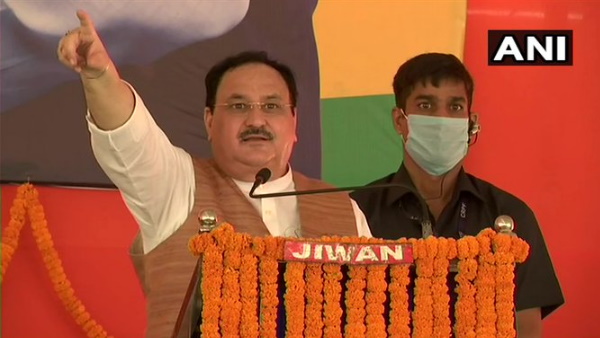Bihar assembly elections 2020 Jay Prakash Narayan in BJP national pres in Gaya Bihar assembly elections 2020 Jay Prakash Narayan in BJP national pres in Gaya