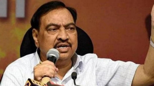 Maharashtra shock to BJP former revenue minister Eknath Khadse will join NCP Maharashtra shock to BJP former revenue minister Eknath Khadse will join NCP