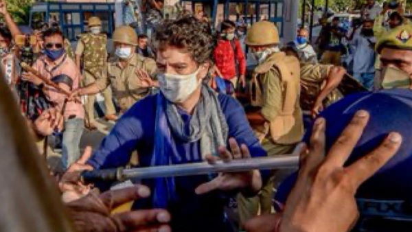 शनिवार को महज राहुल-प्रियंका समेत केवल 5 लोगों को हाथरस जाने की मिली अनुमति