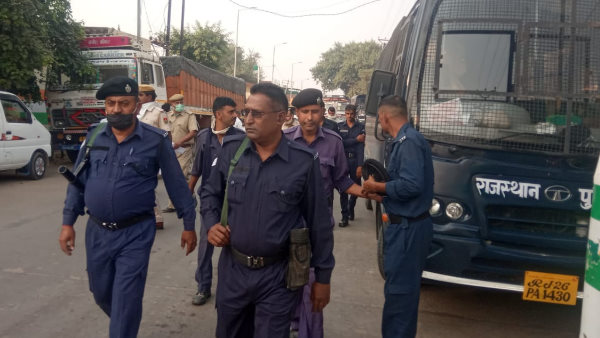 फोर्स संभावित क्षेत्रों में भेजी