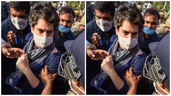 प्रियंका गांधी से माफी मांगते हुए जांच के आदेश