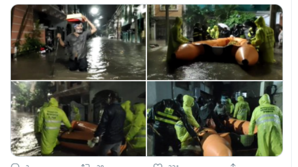 बारिश होने की वजह से तापमान में कमी आई है