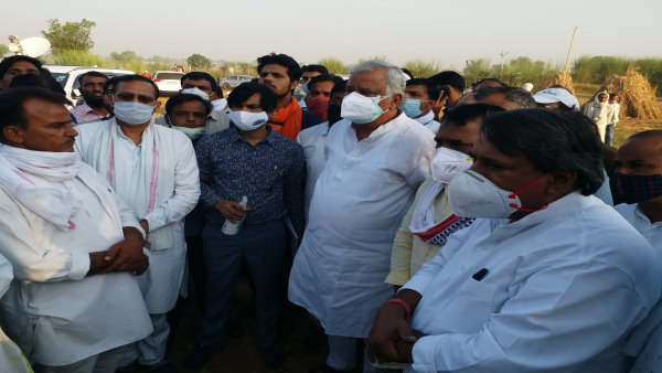 बाबूलाल वैष्णव मर्डर केस में परिजनों की मांग