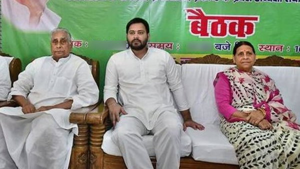 RJD state president Jagdanand Singh and tejaswi RJD state president Jagdanand Singh and tejaswi