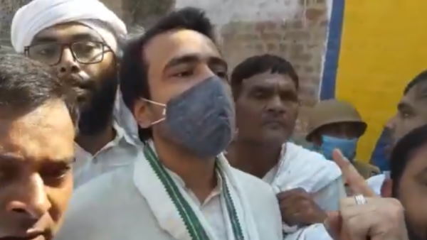 जयंत चौधरी पर लाठीचार्ज