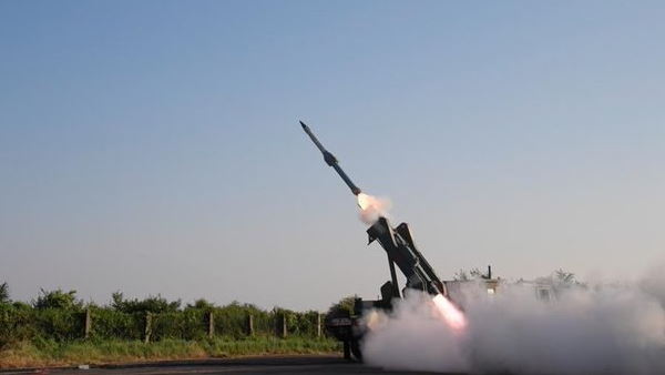 India successfully testfired Quick Reaction Surface to Air Missile air defence system, Missile system secured a direct hit on its target during the trial, Air Missile, missile, air defence, army, मिसाइल India successfully testfired Quick Reaction Surface to Air Missile air defence system, Missile system secured a direct hit on its target during the trial, Air Missile, missile, air defence, army, मिसाइल