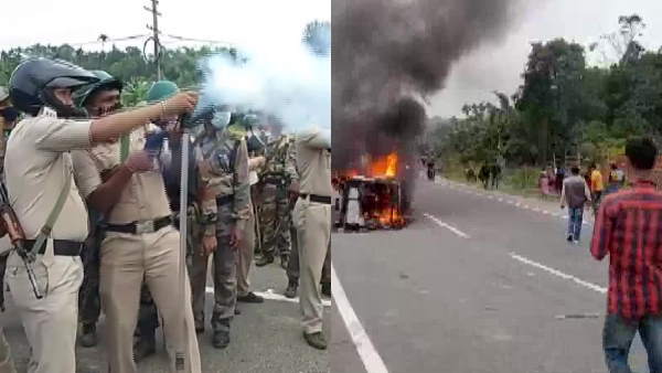 ब्रू शऱणार्थियों को लेकर प्रदर्शन, protest against the rehabilitation of Bru refugees, Mizoram, Dolubari village, North Tripura, Bru refugee, refugee, tripura, त्रिपुरा ब्रू शऱणार्थियों को लेकर प्रदर्शन, protest against the rehabilitation of Bru refugees, Mizoram, Dolubari village, North Tripura, Bru refugee, refugee, tripura, त्रिपुरा