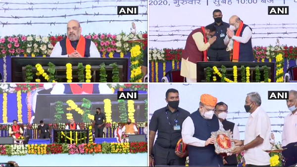 Home Minister Amit Shahs Gujarat visit today, here they will meet a gathering of village heads Home Minister Amit Shahs Gujarat visit today, here they will meet a gathering of village heads