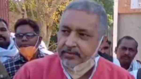 Minister of State Anil Sharma said protesters are gundas, not farmers Minister of State Anil Sharma said protesters are gundas, not farmers
