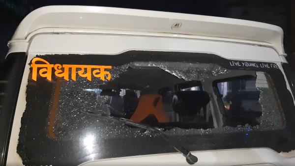 firing on bjp mla kali prasad in deoria firing on bjp mla kali prasad in deoria
