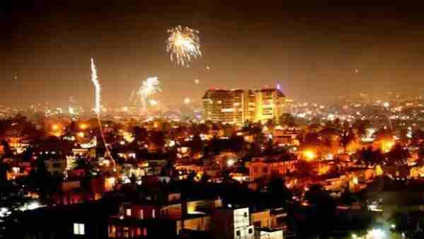 Pollution increased in uttar pradesh on diwali Pollution increased in uttar pradesh on diwali