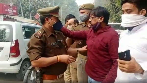 लखनऊ: कांग्रेस नेता उरूशा राणा समेत कई कार्यकर्ता हिरासत में, महिला ...