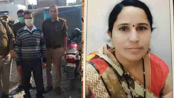 Mathura police arrested husband for murder of his wife Mathura police arrested husband for murder of his wife