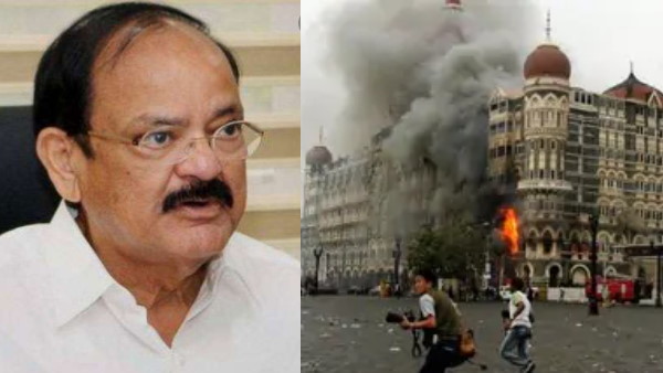 12th anniversary of Mumbai attack M Venkaiah Naidu paid tribute to the martyrs 12th anniversary of Mumbai attack M Venkaiah Naidu paid tribute to the martyrs