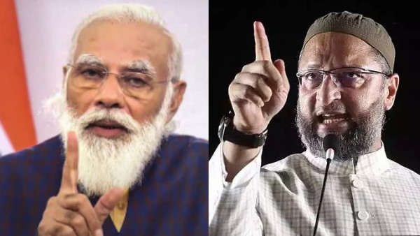 Asaduddin Owaisi challenge to PM Modi campaign in municipal elections in Hyderabad Asaduddin Owaisi challenge to PM Modi campaign in municipal elections in Hyderabad