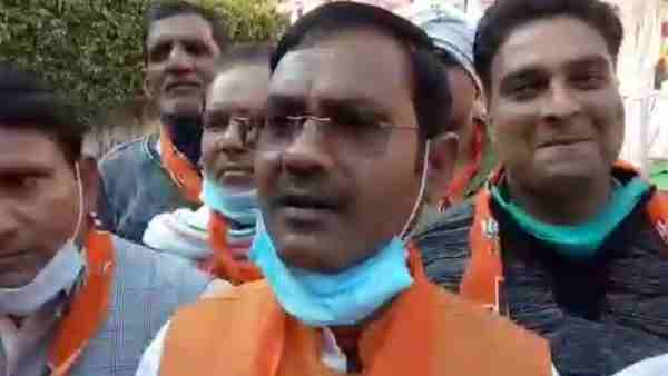 BJP MLA Vikram Saini criticized Mulayam Singh Yadav BJP MLA Vikram Saini criticized Mulayam Singh Yadav