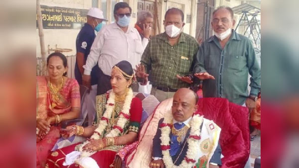In Junagadh, Gujarat: 5.5 feet Blind Girl marry to 3 feet long Government Teacher In Junagadh, Gujarat: 5.5 feet Blind Girl marry to 3 feet long Government Teacher