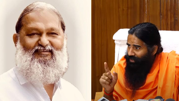 Anil Vij meets Baba Ramdev, says- we increase Yogashalas to 2000, include Yoga subject education Anil Vij meets Baba Ramdev, says- we increase Yogashalas to 2000, include Yoga subject education