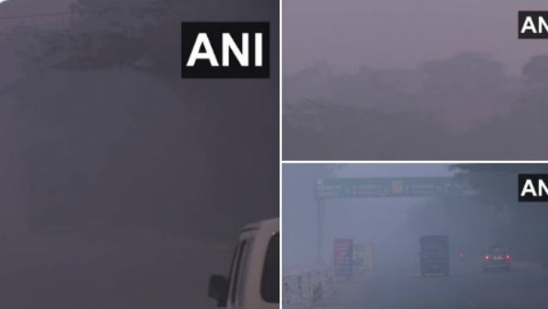 शीतलहर और कोहरे ने किया लोगों को तंग