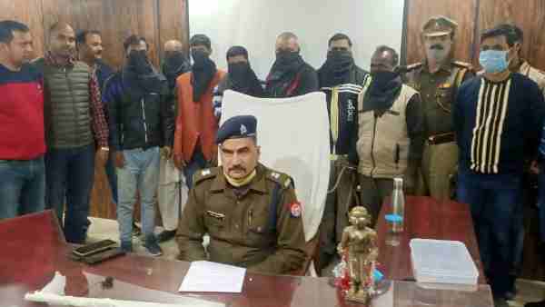 Gonda police recovered ashtadhatu statue Rs 5 crore stolen Gonda police recovered ashtadhatu statue Rs 5 crore stolen