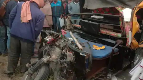 nawada patna ranchi highway road accident four people died nawada patna ranchi highway road accident four people died