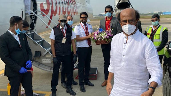 Rajinikanths Annaatthe shoot suspended as 8 crew members test positive for coronavirus Rajinikanths Annaatthe shoot suspended as 8 crew members test positive for coronavirus
