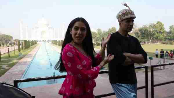 सारा और अक्षय ने शेयर किए फोटो और वीडियो