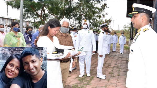 पत्नी को दी गई निशांत की वर्दी