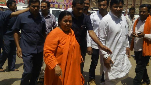 BJP leader Uma Bharti said farmers protest is justified but they should talk with govt BJP leader Uma Bharti said farmers protest is justified but they should talk with govt